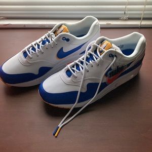 Nike Air Max1 SE white/royal/gold